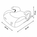 Asalvo Auto sedište Booster I-Size Isofix R129 Grey 20604