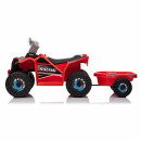 Thema sport Auto sa prikolicom na baterije ATV Crveni TS-039AT-CR