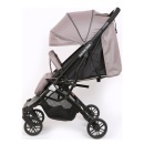 BBO Boogy D600 Grey (String) kolica za bebe – rotirajući prednji točkovi i prostrana korpa za stvari