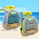 HIPPO kofer sa igračkama za plažu - set za pesak, more i letnju igru