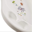 Keeeper Kadica za bebe Hippo White - ugrađeni odeljak za sapun i sunđer