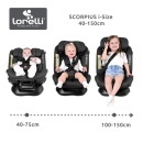 Dečije auto sedište Lorelli Scorpius i-Size 40-150cm Beige - prati rast deteta