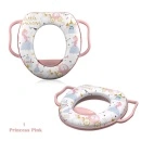 Lorelli Soft trening adapter za toalet sa ručicama Princess Pink