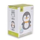Moni Toys Noćna lampa i projektor sa belom bukom Snuggly Penguin