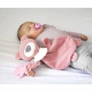 BabyJem Igračka Sweet Bear sa glodalicom Pink