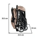 Cangaroo Kolica AIRWALK Crepe Beige 22kg