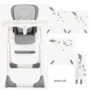 Joie Mimzy Recline visoka stolica 2u1 - dezen Arctic