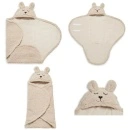 Jollein Wrap Blanket Bunny – prikaz zimske navlake za bebe u bež boji