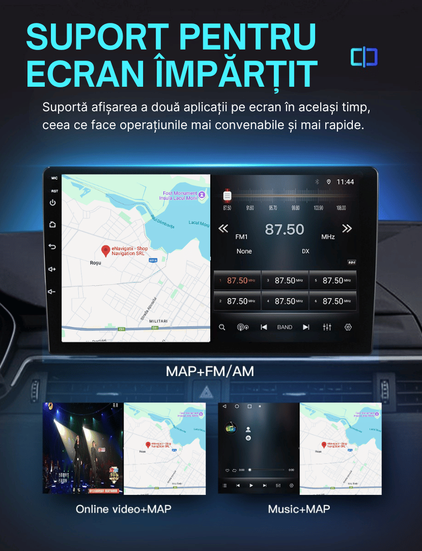 Navigatie cu Android Spleat SCREEN