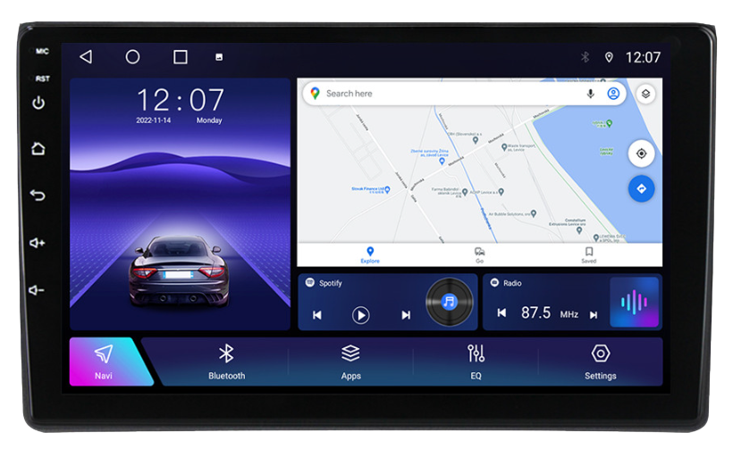 Navigație Android QLED Dedicată pentru Audi A3