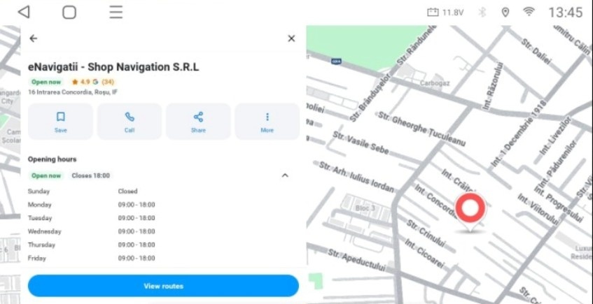 Navigație GPS Android