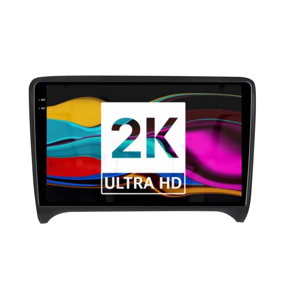 MEKEDE Navigatie Android 2K Audi TT (2006-2015) cu Android, 2 GB RAM, 32 GB, Ecran QLED 9.5 Inch 2000x1200, CarPlay Wireless, 4G