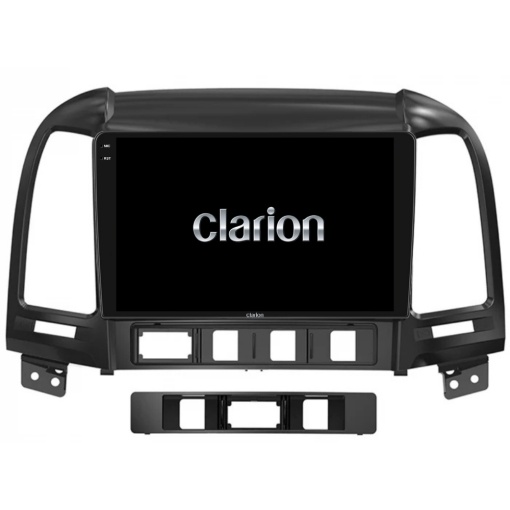 Navigatie Android Clarion GL-700 XD6125 9 Inch Hyundai Santa Fe II (2006-2012), 8 GB, 256 GB, QLED 2K