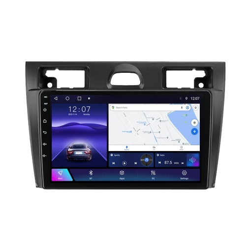 Navigație Dedicată Ford Fiesta (2002-2008) 8GB RAM, 128GB, Octa-Core, Ecran QLED 9", CarPlay, Android Auto, Slot SIM 4G