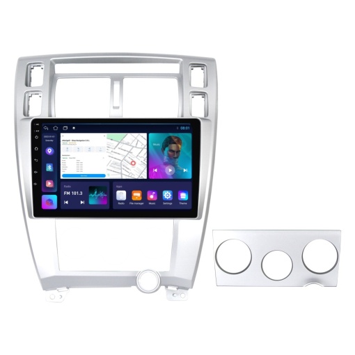 Navigatie Hyundai Tucson (2004-2011) Negru cu Android, 2GB RAM, 32 GB, Ecran IPS 10" 1280 x 720, CarPlay & Android Auto, WiFi, Bluetooth, suport camera DVR