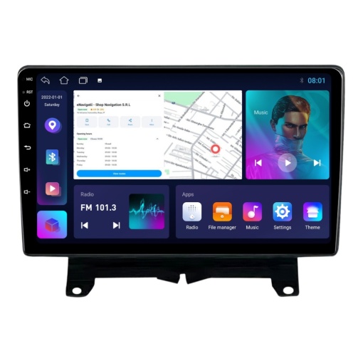 Navigatie Land Rover Range Rover Sport I (2005-2013) cu Android, 2GB RAM, 32 GB, Ecran IPS 9" 1280 x 720, CarPlay & Android Auto, WiFi, Bluetooth, suport camera DVR