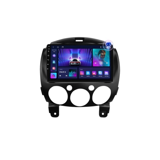 Navigatie Mazda 2 2007-2014 9 inch 2 GB RAM + 32 GB ROM QLED 4 CORE CARPLAY COOLER