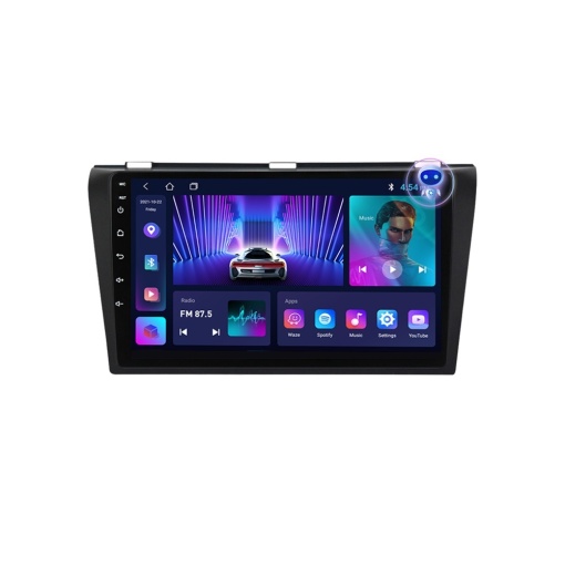 Navigatie Mazda 3 2004-2009 9 inch 1 GB RAM + 32 GB ROM 4 Core COOLER