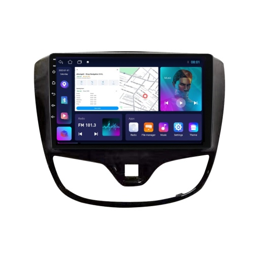 Navigatie Opel Karl (2015-2019) cu Android, 1GB RAM, 16 GB, Ecran IPS 9" 1024 x 600, WiFi, Bluetooth, suport camera DVR