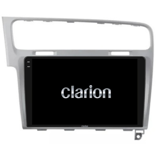 Navigatie Android Clarion GL-700 XD6125 10 Inch VW Golf VII (2012-2020) argintiu, 8 GB, 256 GB, QLED 2K