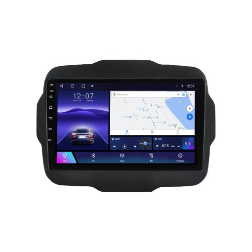 Navigatie Avansata Jeep Renegade (2014+) - 6GB RAM, 128GB, QLED 9" Touchscreen, SIM 4G, DSP Pro