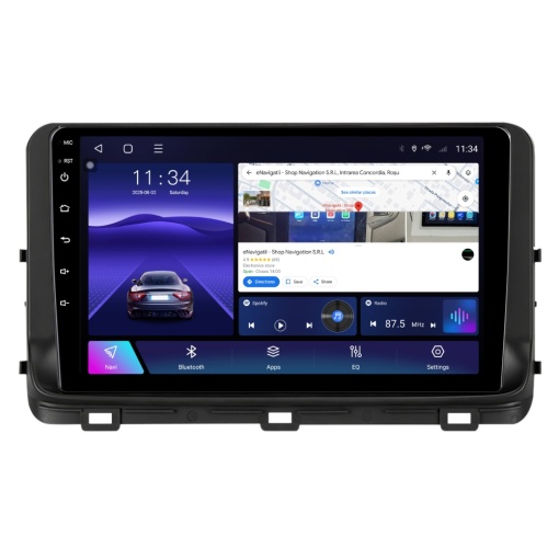 Navigatie Kia Ceed ProCeed XCeed (2020+) cu Android, 8GB RAM, 128GB ROM, Ecran QLED 10" Touchscreen, CarPlay Wireless, DSP Pro