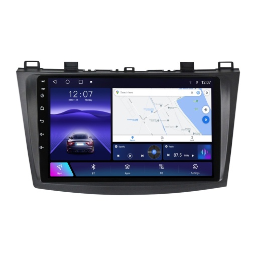 Navigatie Mazda 3 2010-2012 9 inch 2 GB RAM + 32 GB ROM QLED 8 CORE SIM CARPLAY COOLER
