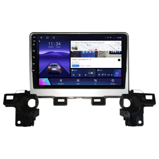 Navigatie Mazda CX-5 (2017+) cu Android, 6GB RAM, 128GB ROM, Ecran QLED 9" Touchscreen, CarPlay Wireless, DSP