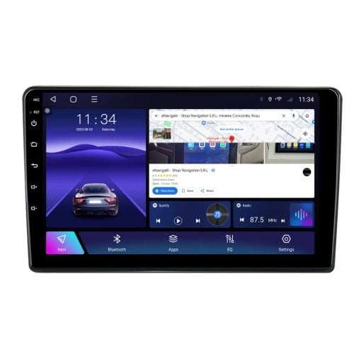 Navigatie Opel Antara (2006-2017) pozitie jos cu Android, 8GB RAM, 128GB ROM, Ecran QLED 9" Touchscreen, CarPlay Wireless, DSP Pro
