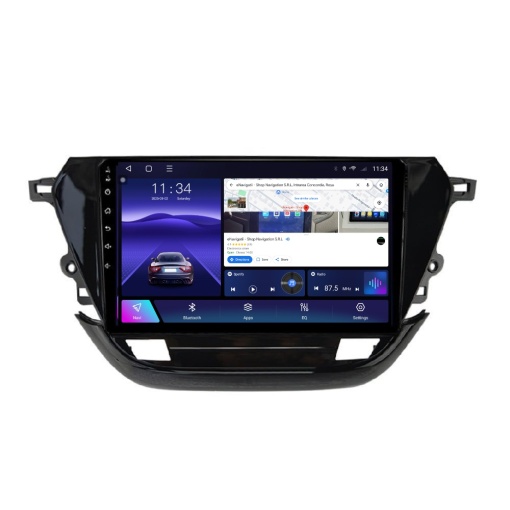 Navigatie Opel Corsa F (2019+) cu Android, 2GB RAM, 32GB ROM, Ecran 9" Touchscreen, CarPlay, SIM 4G