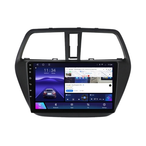 Navigatie Suzuki SX4 S-Cross (2013+) cu Android, 8GB RAM, 128GB ROM, Ecran QLED 9" Touchscreen, CarPlay Wireless, DSP Pro