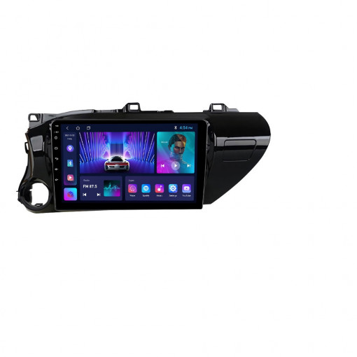 Navigatie Toyota Hilux 2015-2020 9 INCH 2 GB RAM + 32 GB ROM QLED 4 CORE CARPLAY COOLER