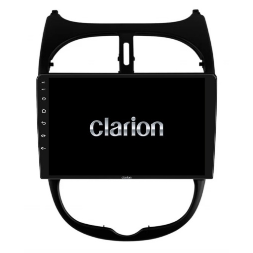 Navigatie CLARION PEUGEOT 206 2001-2008 9 inch 2GB 32GB 8 CORE