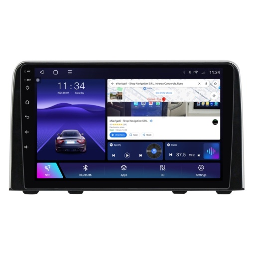 Navigatie Honda CR-V V (2017-2022) cu Android, 2GB RAM, 32GB ROM, Ecran 9" Touchscreen, CarPlay, SIM 4G