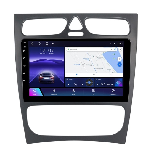 Navigatie Mercedes Benz C CLASS W203 2000-2004 9 inch 1 GB RAM + 32 GB ROM 4 Core COOLER