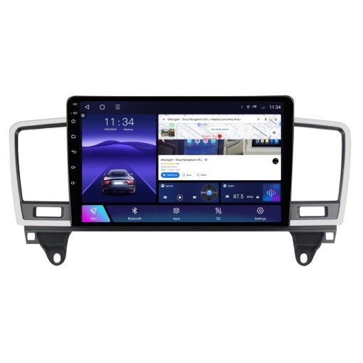 Navigatie Mercedes ML W166 (2011-2015) cu Android, 4GB RAM, 64GB ROM, Ecran QLED 9" Touchscreen, CarPlay Wireless, DSP