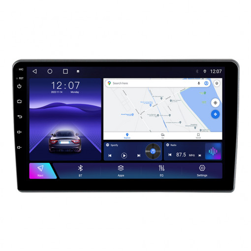 Navigatie Mitsubishi Outlander 2004-2008 9 inch 2 GB RAM + 32 GB ROM QLED 4 CORE CARPLAY COOLER