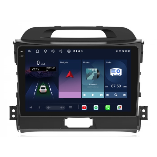 Navigatie Piloton Kia Sportage (2010-2016) - 6GB RAM, 128GB, Octa Core 1.6Ghz, Display In-Cell - Img 1