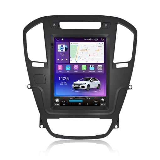 Navigatie Tip Tesla Opel Insignia 2009-2013 9.7 INCH 2 GB RAM + 32 GB ROM QLED 8 CORE SIM CARPLAY COOLER
