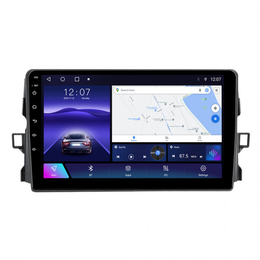 Navigatie Toyota Auris 2006-2012 9 INCH 2 GB RAM + 32 GB ROM QLED 8 CORE SIM CARPLAY COOLER