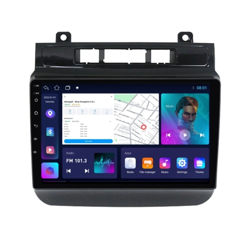 Navigatie VW Touareg 7P (2010-2018) cu Android, 2GB RAM, 32 GB, Ecran IPS 9" 1280 x 720, CarPlay & Android Auto, WiFi, Bluetooth, suport camera DVR