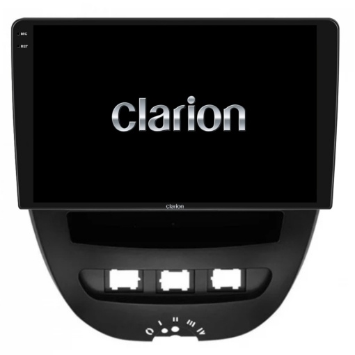 Navigatie Android Clarion GL-700 XD6125 10 Inch Peugeot 107 (2005-2014), 8 GB, 256 GB, QLED 2K