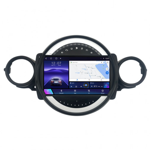 Navigatie Clubman / Clubvan R55 2006-2014 9 INCH 2 GB RAM + 32 GB ROM QLED 8 CORE SIM CARPLAY COOLER