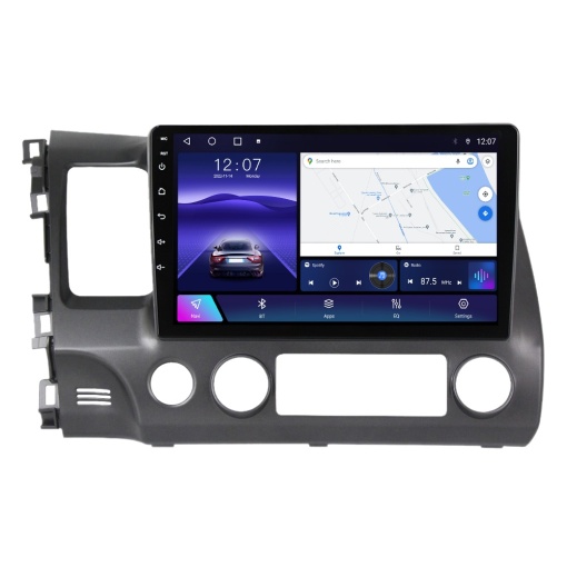 Navigatie Honda Civic 2005-2012 10 INCH 2 GB RAM + 32 GB ROM QLED 4 CORE CARPLAY COOLER