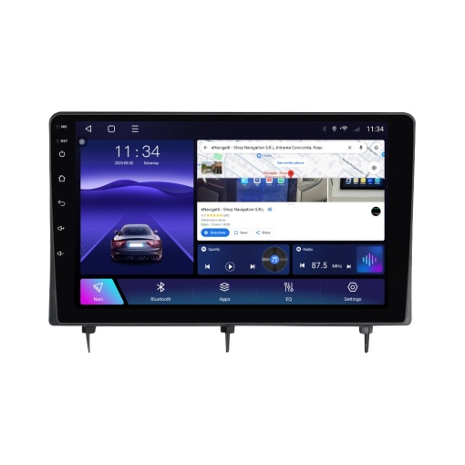 Navigatie Honda Civic XI (2021+) cu Android, 8GB RAM, 128GB ROM, Ecran QLED 10" Touchscreen, CarPlay Wireless, DSP Pro