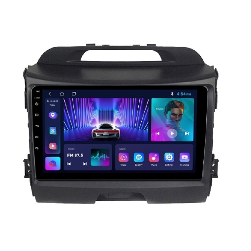 Navigatie Kia Sportage 2010-2016 9 inch 2 GB RAM + 32 GB ROM QLED 4 CORE CARPLAY COOLER