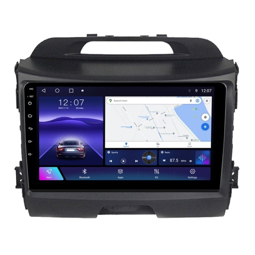 Navigatie Kia Sportage 2010-2016 9 inch 2 GB RAM + 32 GB ROM QLED 8 CORE SIM CARPLAY COOLER