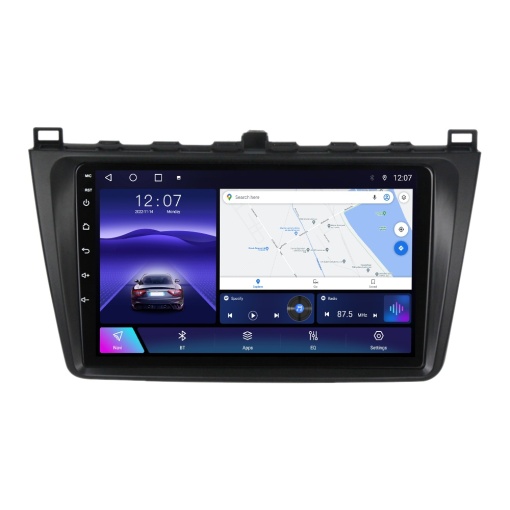 Navigatie Mazda 6 2008-2013 9 inch 8 GB RAM + 128 GB ROM QLED 8 CORE SIM CARPLAY COOLER
