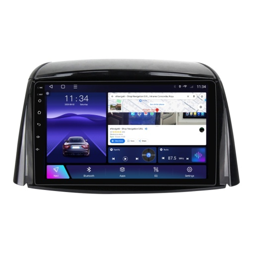 Navigatie Renault Koleos I (2008-2016) cu Android, 2GB RAM, 32GB ROM, Ecran 9" Touchscreen, CarPlay, SIM 4G