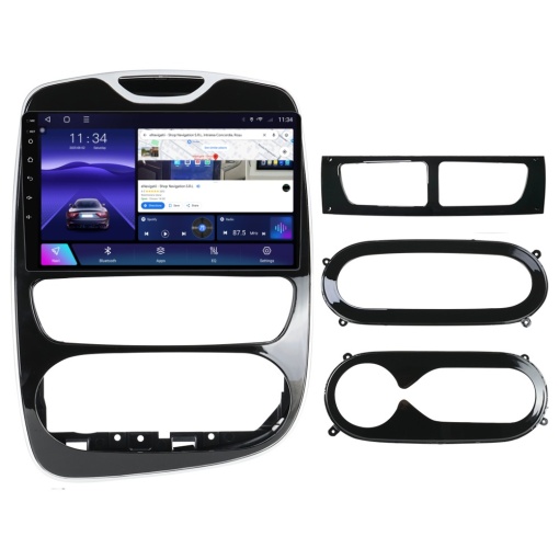 Navigatie Renault Zoe (2012-2019) cu Android, 4GB RAM, 64GB ROM, Ecran QLED 10" Touchscreen, CarPlay Wireless, DSP